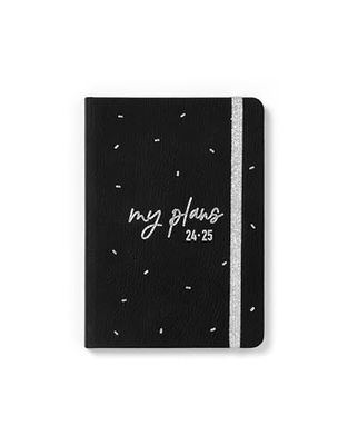 Letts of London Joy Agenda scolaire semainier 2024/2025 Noir Format A6
