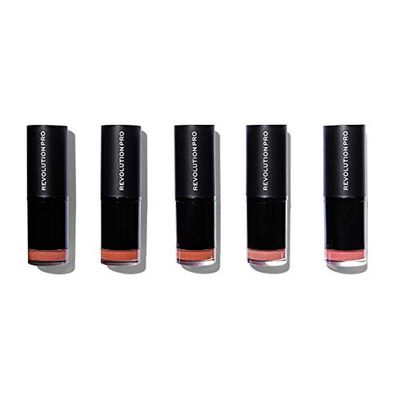 Revolution Pro | Colección de barras de labios | Bare | 3,2 g x5