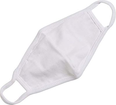 Urban Classics Unisex Kids Face Mask 10-pack mode sjaal, wit, één maat EU