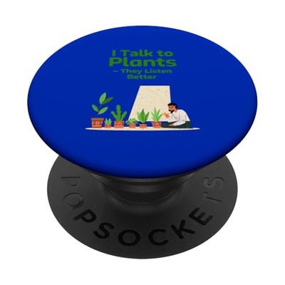 Parlo con le piante: ascoltano meglio PopSockets PopGrip Adesivo