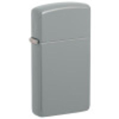 Zippo Lighter, Slim Flat Grey, 1 x 3,5 x 5,5 cm