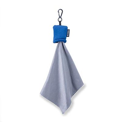Carson Stuff-It ściereczka do czyszczenia z mikrofibry, 15,9 cm x 15,9 cm - niebieska (SN-40BU)