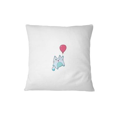 Bona Basics, Funda de cojín Decorativa, decoración del hogar, para sofá, cafetería, Tamaño: 45X45 cm, Color: Blanco