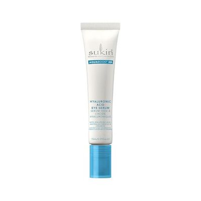 Sukin - Aquaboost 3D Hyaluronic Acid Eye Serum - Natural Eye Care Products, Lightweight Hydrating Sukin Serum - For Tired Looking Eyes -Contains Pro Vitamin B5 and More - 30ml
