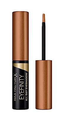 Max Factor Ombretto Liquido Eyefinity, Formula Waterproof e Lunga Durata, 03 Divine Amber