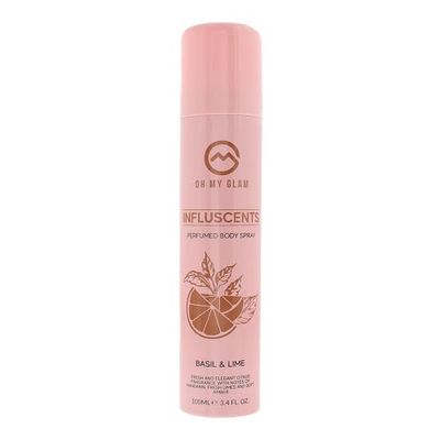 Oh My Glam Influscent Basil & Lime Body Spray 100ml