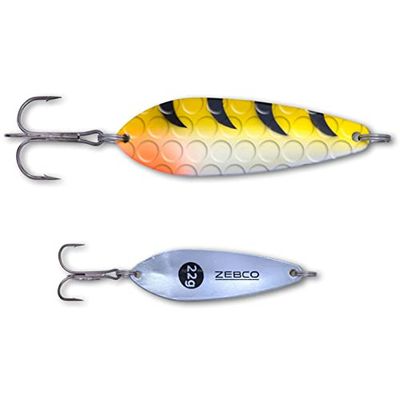 Zebco Premium Trophy Z-Slim - Señuelo de Pesca con Anzuelo Afilado para Peces Depredadores, 22 g