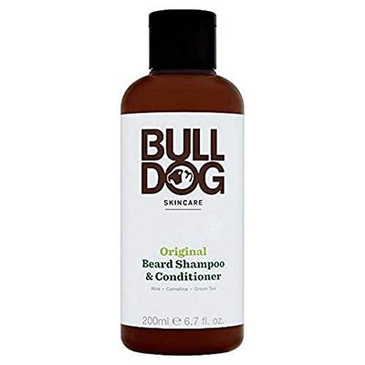 Bulldog Original 2-in-1 Beard Shampoo and Conditioner for Men, 200 ml, Pack of 4