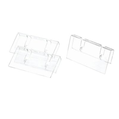 The Home Edit by iDesign Clear Recycled Plastic Reusable Bin Clips