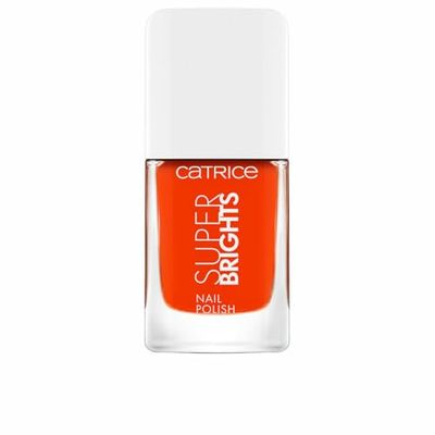 Catrice Super Brights Nail Polish, nagellack, nr 010 aperitivo, orange, glänsande, färgintensiv, utan aceton, vegansk, mikroplastpartiklar fri (10,5 ml)