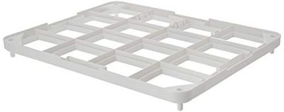 Homecraft Prima Bath Step, Single Riser for Additional Height, for Elderly, Elevation Steps with Slip-Resistant Moldings for Young Children, Users with Limited Mobility, 45 cm x 35 cm x 9 cm