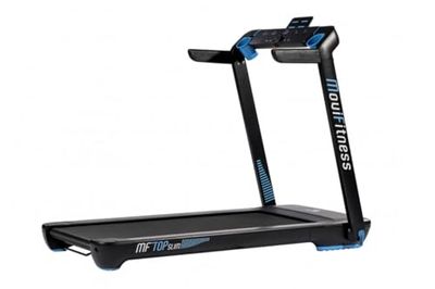 Movi Fitness Tapis roulant TOP SLIM - salvaspazio - inclinazione elettrica, Nero, Taglia unica