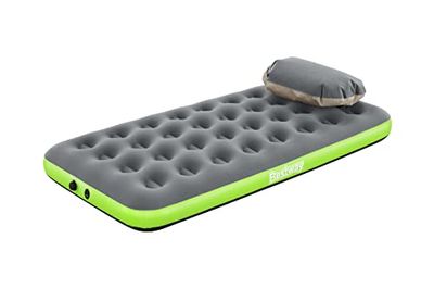 Bestway 67619 Airbed Pvc Singolo Roll&Relax Pavillo, Cm. 188X99X22