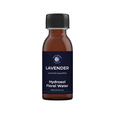 Mystic Moments | Lavender Natural Hydrosol Floral Water 125ml | Perfect for Skin, Face, Body & Homemade Beauty Products Vegan GMO Free
