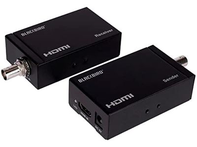 Monoprice Blackbird HDMI Extender su cavo coassiale fino a 100 metri (1080p@60Hz, larghezza di banda video 6,75Gbps, HDCP 1.1, per DVR e DVD