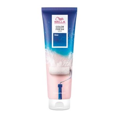 Wella Professionals COLOR FRESH MASKS Blue Mask | Maschera Colorata Capelli, Tintura Semipermanente | Trattamento Rinfrescante Colore Temporaneo | Per Tutti i Tipi di Capelli, 150ml
