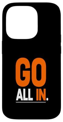 Orange No-Halfsies Orange Graphic Case for iPhone 14 Pro