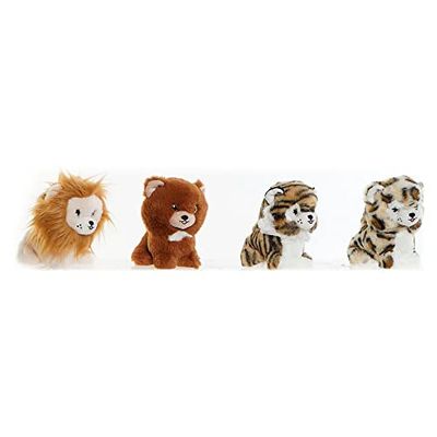 DKD Home Decor - Pluche dier, meerkleurig (S3026249)