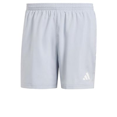 adidas Uomo Own The Run Shorts, Halo Silver, XXL 7 inch