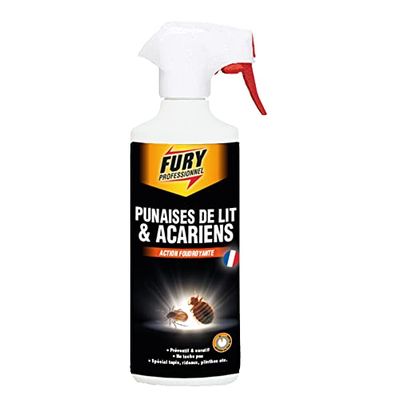 FURY Uccide cimici da letto/acari pronti per l'uso insetticida, set di 3
