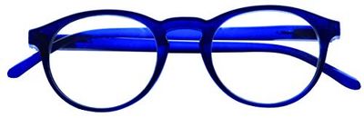 Espressoocchiali Occhiali Da Lettura Espressoocchiali Mod. Round Blu + 3,00-180 g