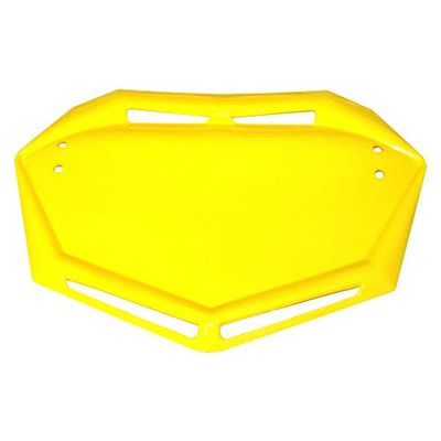 cyclingcolors Houder voor fiets, BMX, Trial, Aero, kunststof, wedstrijd, MTB, motorcross, MX, motorfiets, quad, kart, cross, karting, enduro (geel)