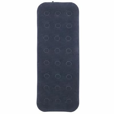 Este Luchtmatras voor eenpersoonsbed, PVC, gevlokt oppervlak, 191 x 73 x 22 cm, blauw