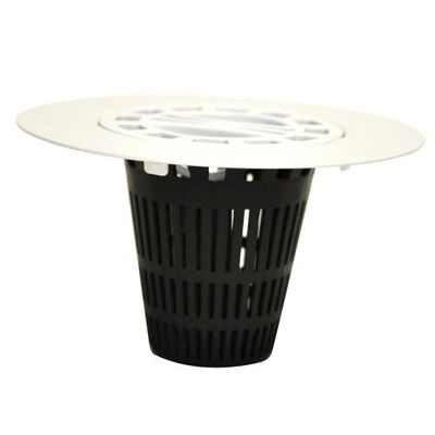 Danco 10533 Hair Catcher for Shower, White
