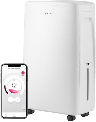 Intelligente mobiele luchtontvochtiger SDH 1028WH SENCOR