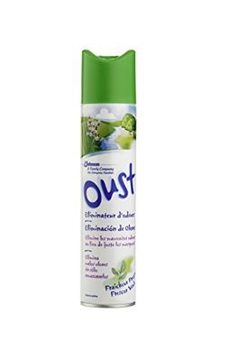 Oust Ambientador remoção de odores, frescor, 300 ml, a embalagem pode variar