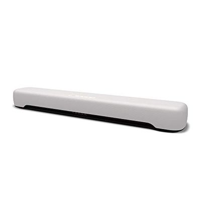 Yamaha C20A Soundbar wit - compacte luidspreker met surround geluid en geïntegreerde subwoofer voor diepe bassen - Bluetooth compatibel voor draadloze muziekstreaming