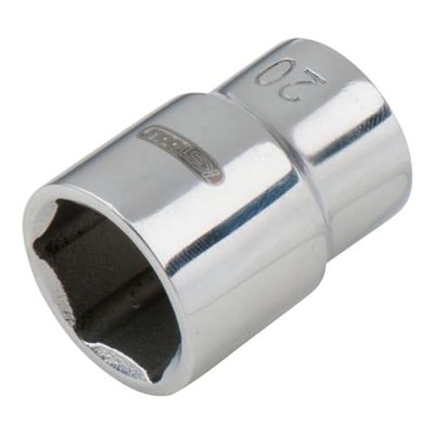 KS Tools 964.1406 ROSTFRITT STÅL 1/4” 6-kant-hylsa, 6mm