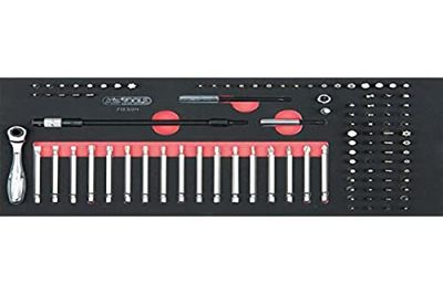 KS Tools 713.5011 100 x Laser Cut Tools Rotproof Foam Tool Trolley Workbench Screwdriver Module