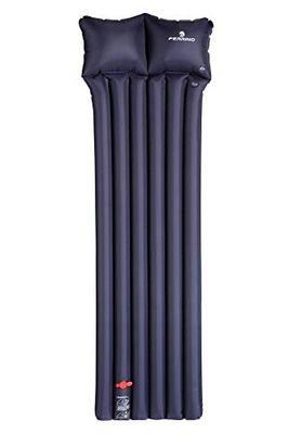 Ferrino luchtmatras '6 tube met hoofdkussen, blauw, één maat