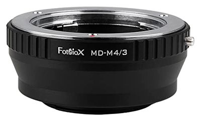 Fotodiox Anel - adaptador para lentes de câmaras Minolta, preto