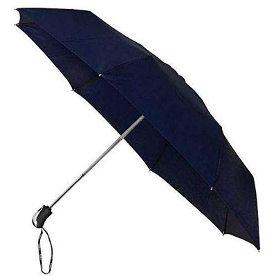 miniMAX Unisex Adult Automatic Umbrella, Blue, One Size