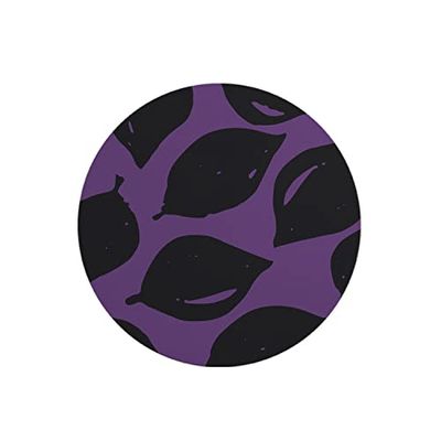 Questo Casa, Round Digital Printed Mouse Pad, Non-Slip Base, for Office and Home, Diameter:22cm