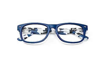 El Charro - Gafas de lectura modelo California azul/moteado, dioptría +2-1 producto