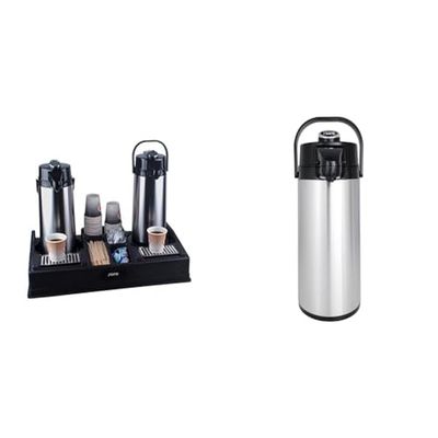 Saro Coffee station LEO 2+ 2x set di caraffe in acciaio inossidabile