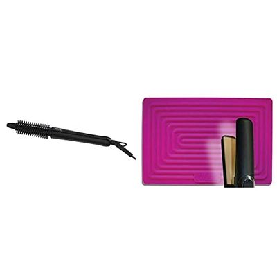 Hot Brush 19mm + Silicone Heat Mat Pink