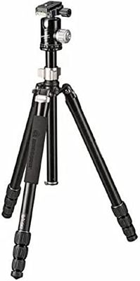 Bresser BX-25 Pro Tripé para fotografia (com cabeça de bola e função de monopé, carga máxima de 15 kg)