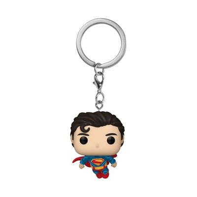 Funko Pop! Keychain: Superman 2025- Superman - Mini-Figurine en Vinyle à Collectionner Porte-clés Fantaisie - Cadeau de Noël - Idée de Cadeau - Produits Officiels