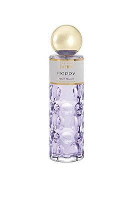 Parfums Saphir Happy - Eau de Parfum Vaporisateur Femme - 200 ml