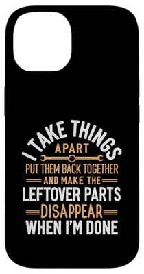 Funny Mechanic Humor Car Lover Repairman For Men Case for iPhone 14