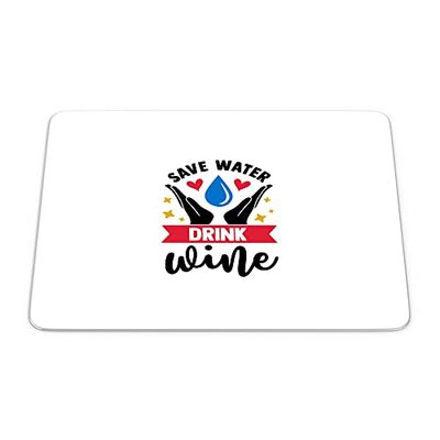 Bonamaison, Rectangle Pop Art Digital Printed Mouse Pad, Non-Slip Base, for Office and Home, Size: 22 x 18 cm