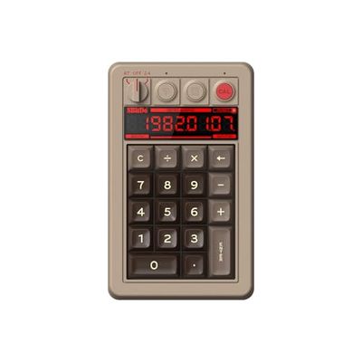8BitDo Retro 18 Mechanical Numpad, Supports Calculator Mode, Bluetooth/2.4G/Wired Numpad for Windows and Android - C64 Edition