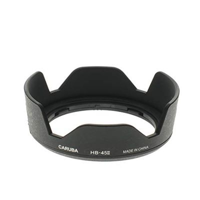 Caruba HB-45II Nero – Paraluce (Petal, Nikkor AF-S DX 18-55 mm f/3.5-5.6 G II Nikkor AF-S DX 18-55 mm f/3.5-5.6G VR, Nero)