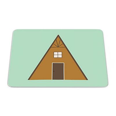 Bonamaison, Tapis de Souris Rectangle Imprimé Numériquement, Fond Antidérapant, pour Bureau et Maison, Taille: 22x18cm