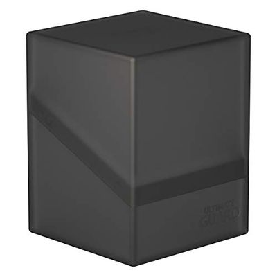Ultimate Guard UGD010692 Boulder Deck Case 100+ standardstorlek kortlåda, enfärgad, Onyx