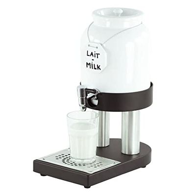 Casselin CDLPF4 Distributeur de lait froid en porcelaine 4L